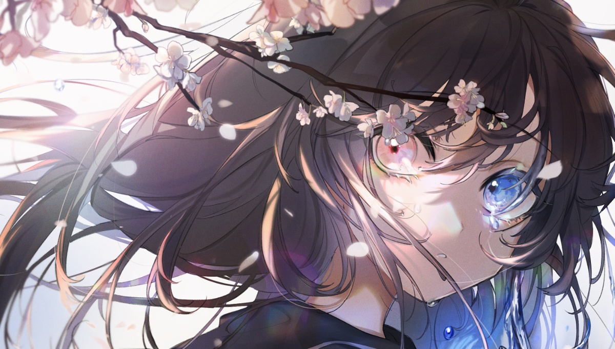 This is a pixiv picture whose title is 雪解け.