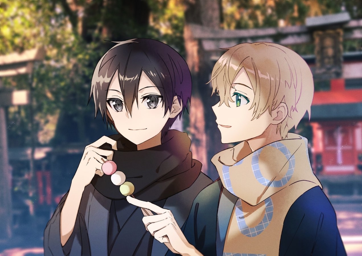 This is a pixiv picture whose title is ユジキリ詰め.