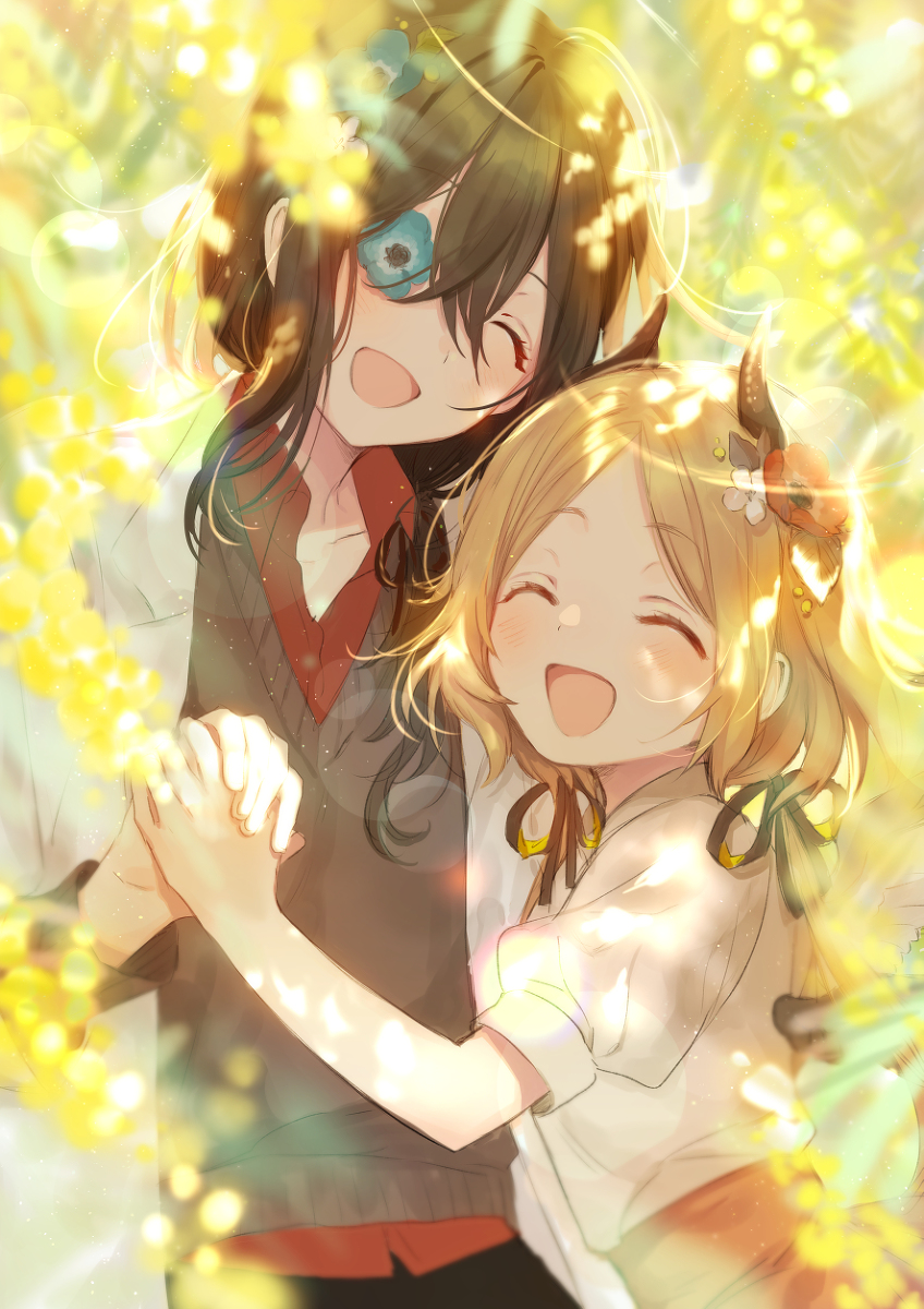 This is a pixiv picture whose title is 無題.