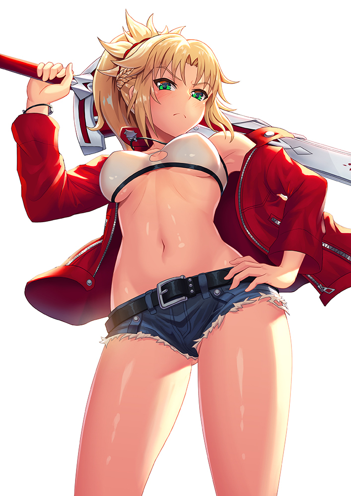 This is a pixiv picture whose title is モードレッド.