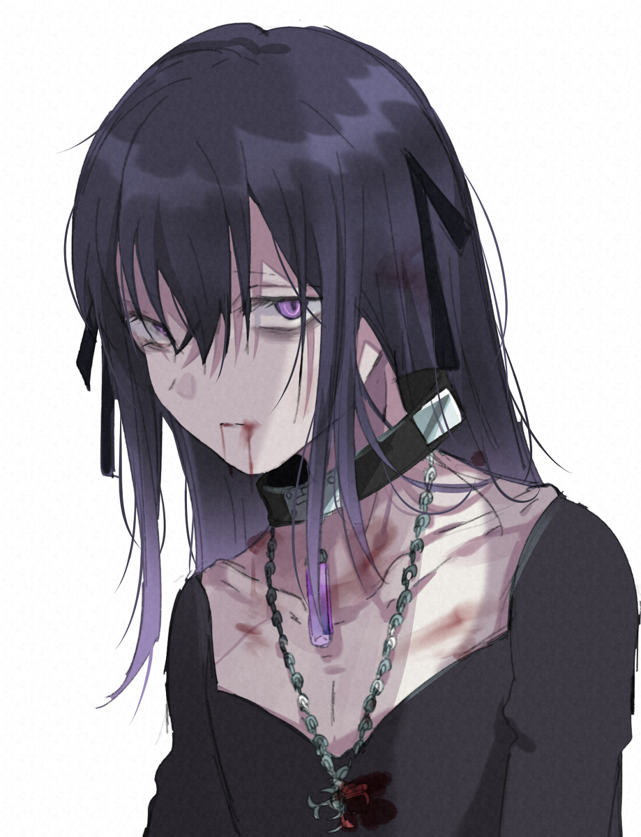 This is a pixiv picture whose title is 悪意.