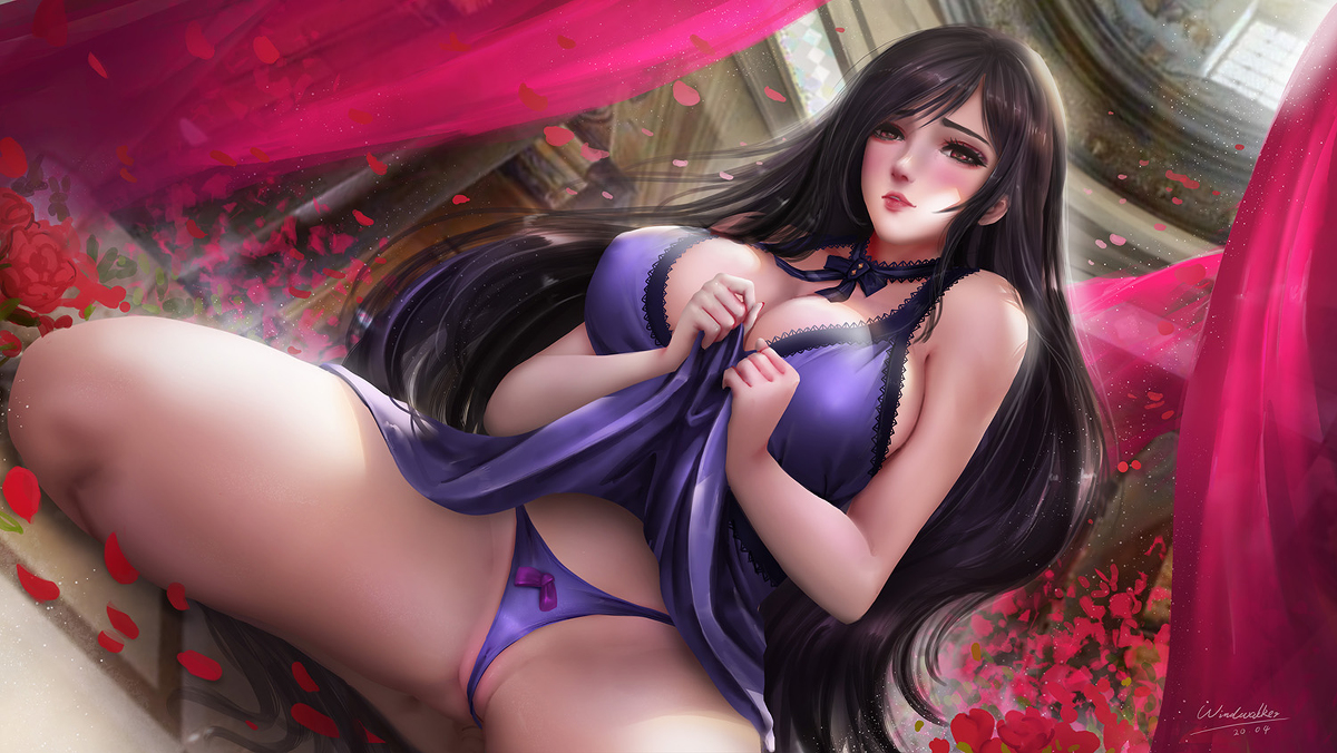 This is a pixiv picture whose title is Tifa.