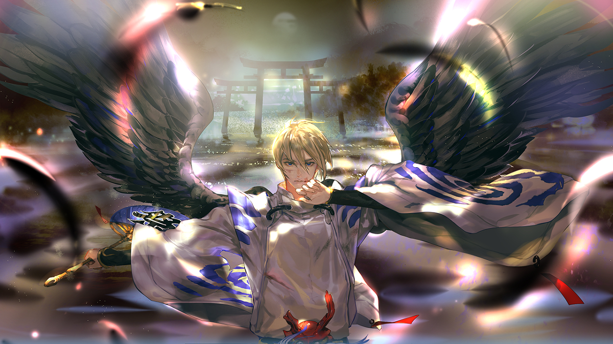 This is a pixiv picture whose title is 陰界之門.