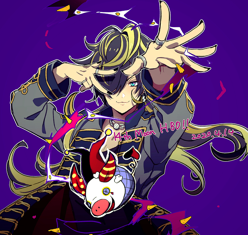 This is a pixiv picture whose title is １４くんおめでとう等.