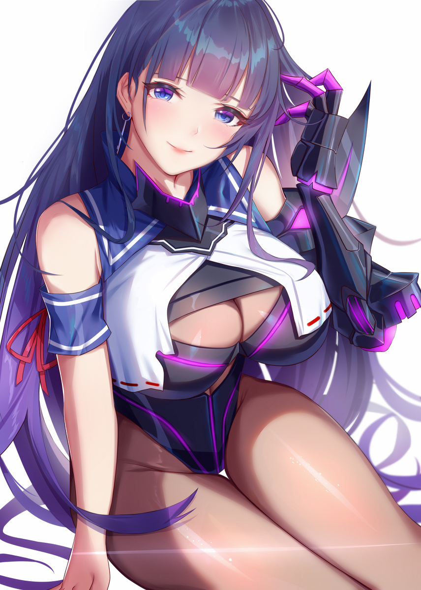 This is a pixiv picture whose title is 芽衣.