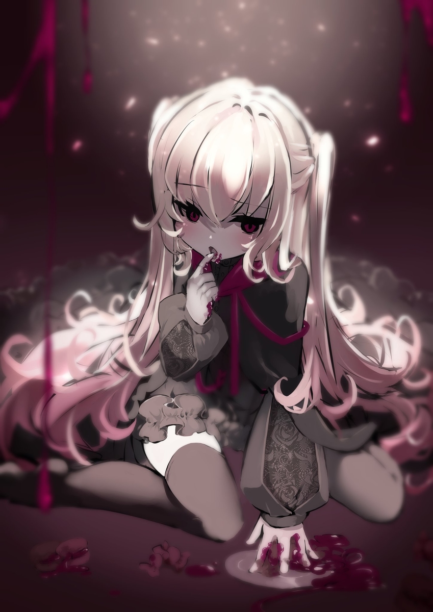 This is a pixiv picture whose title is 足りない.