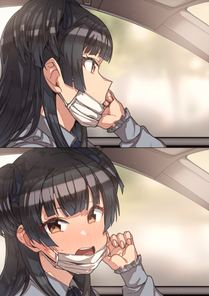 This is a pixiv picture whose title is は？.