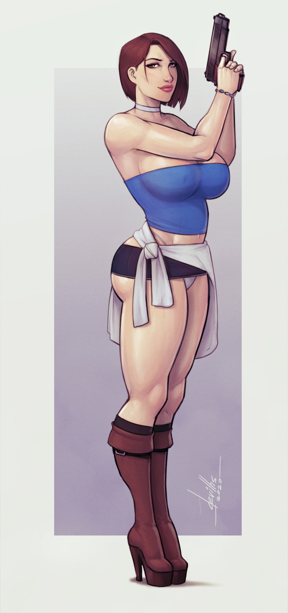 This is a pixiv picture whose title is Valentine RE3.