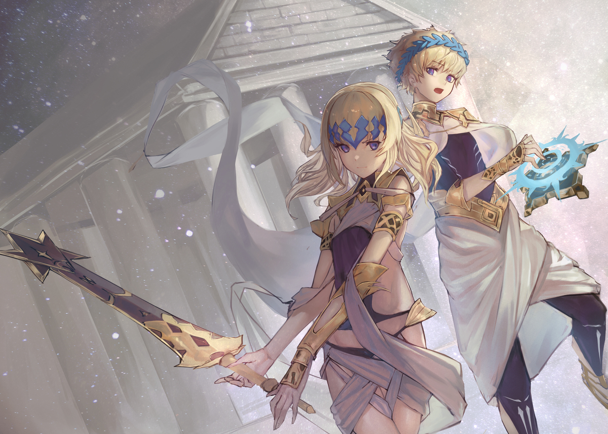 This is a pixiv picture whose title is ディオスクロイ.