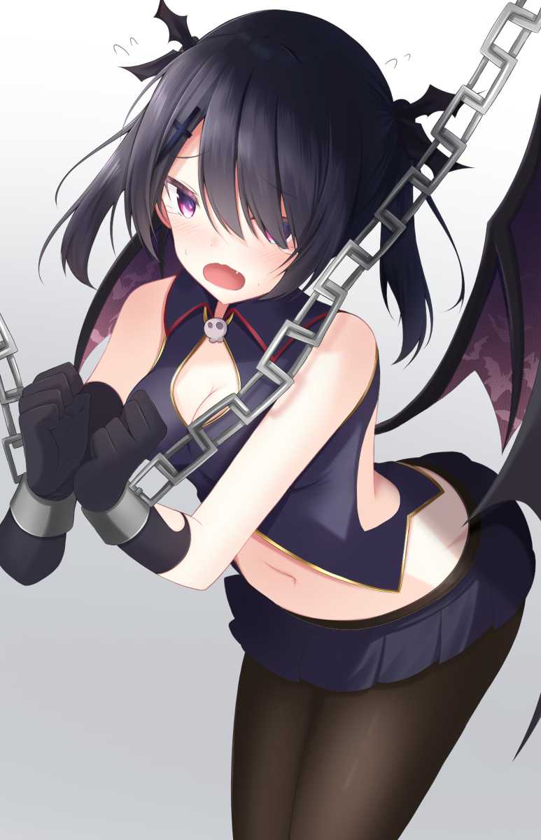 This is a pixiv picture whose title is クソ雑魚悪魔ちゃん.