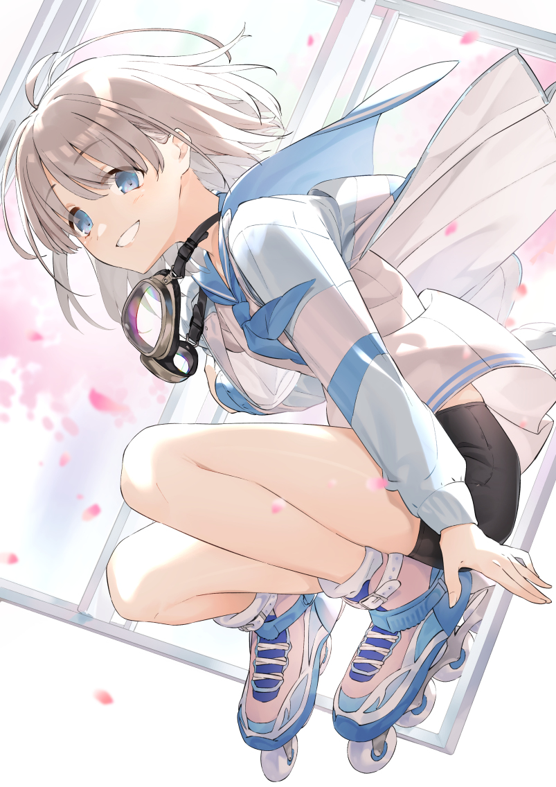 This is a pixiv picture whose title is あさひーー.