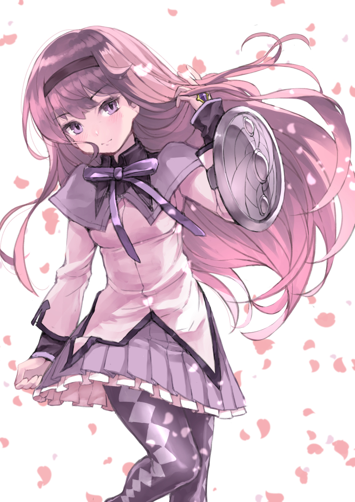 This is a pixiv picture whose title is 桜ほむほむ＆マギレコrkgk.