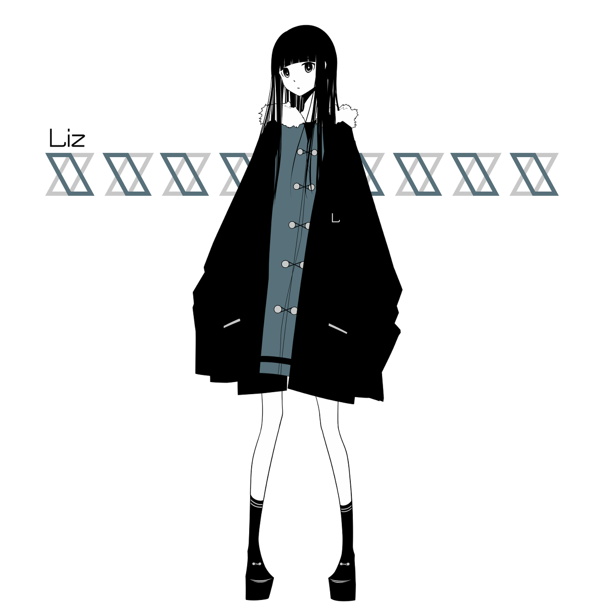 This is a pixiv picture whose title is Lizちゃん.