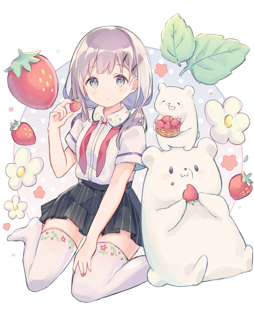 This is a pixiv picture whose title is 🍓.
