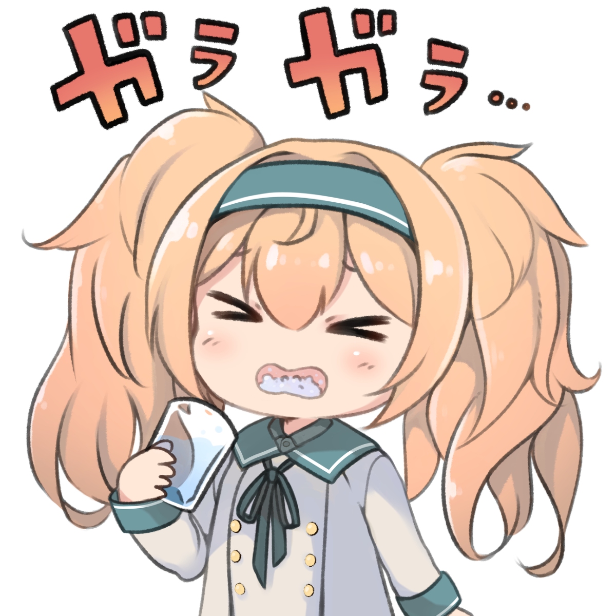 This is a pixiv picture whose title is ガラガラ・ベイ.