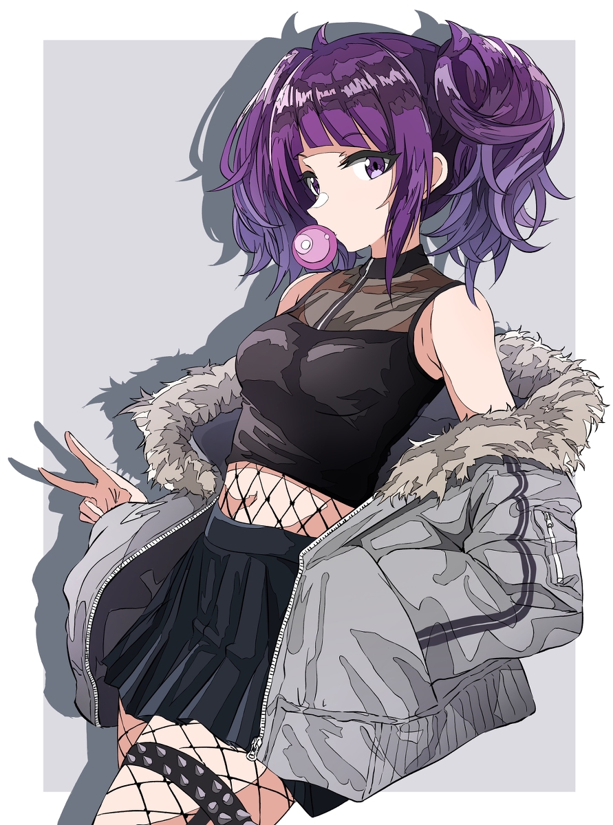 This is a pixiv picture whose title is 摩美々.