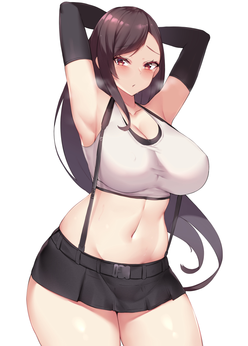 This is a pixiv picture whose title is ティファ.