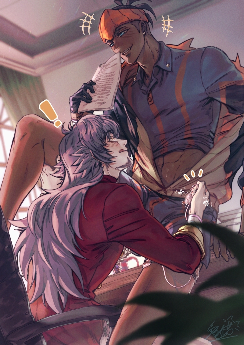 This is a pixiv picture whose title is 送货上门.