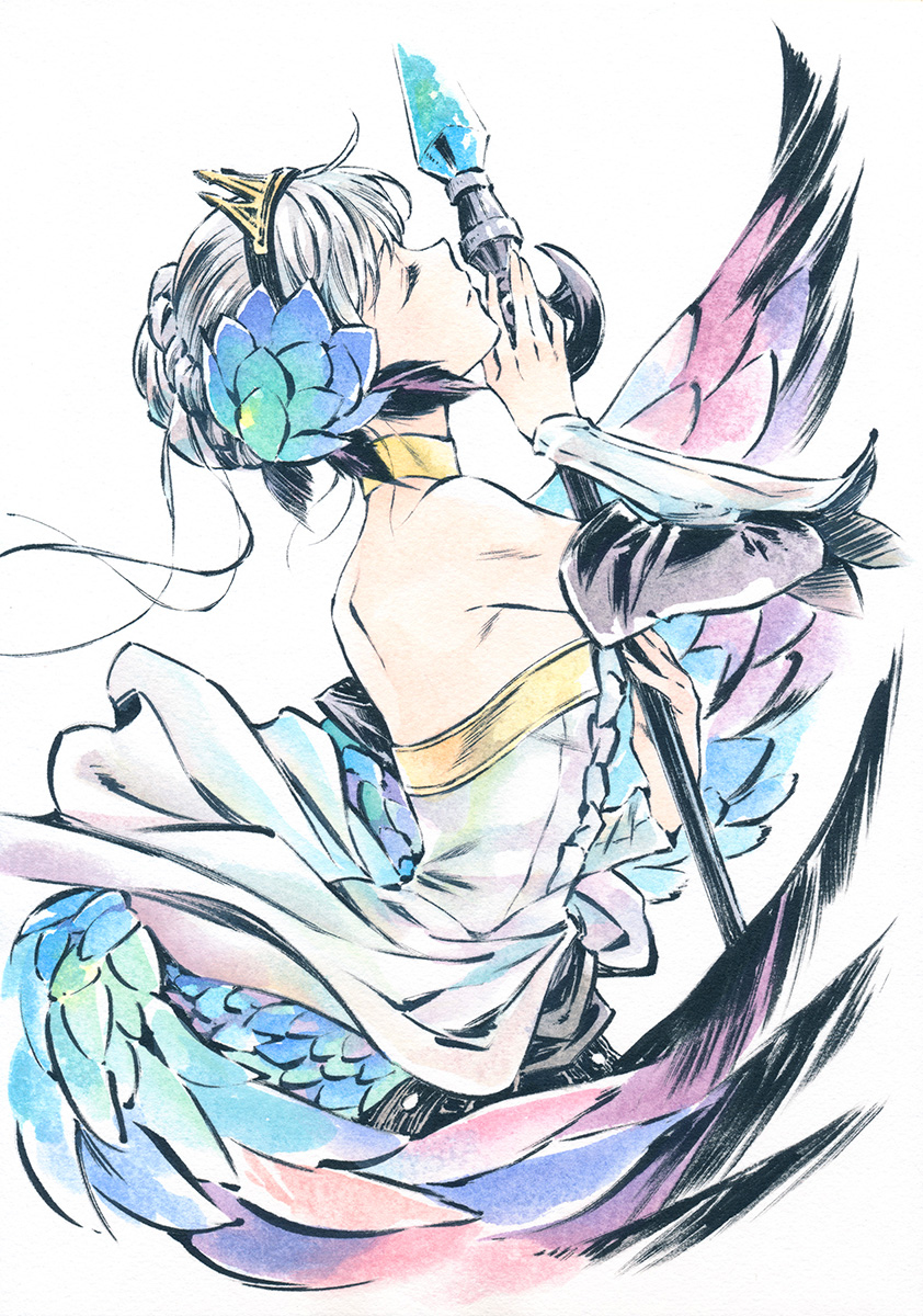 This is a pixiv picture whose title is グウェンドリン.