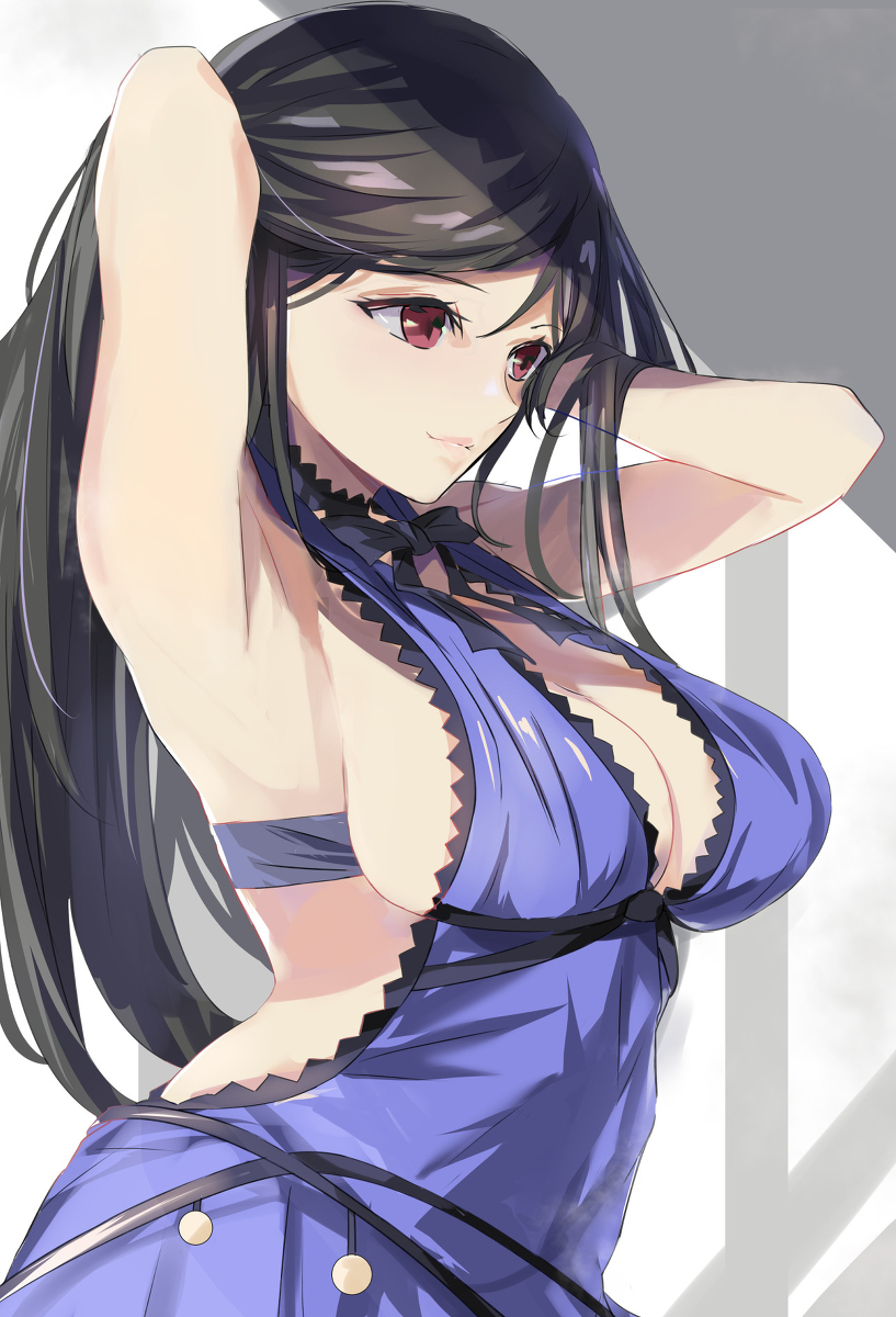 This is a pixiv picture whose title is ドレスえっちすぎた.