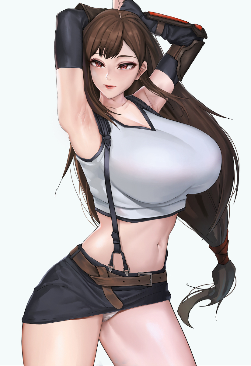 This is a pixiv picture whose title is Tifa.