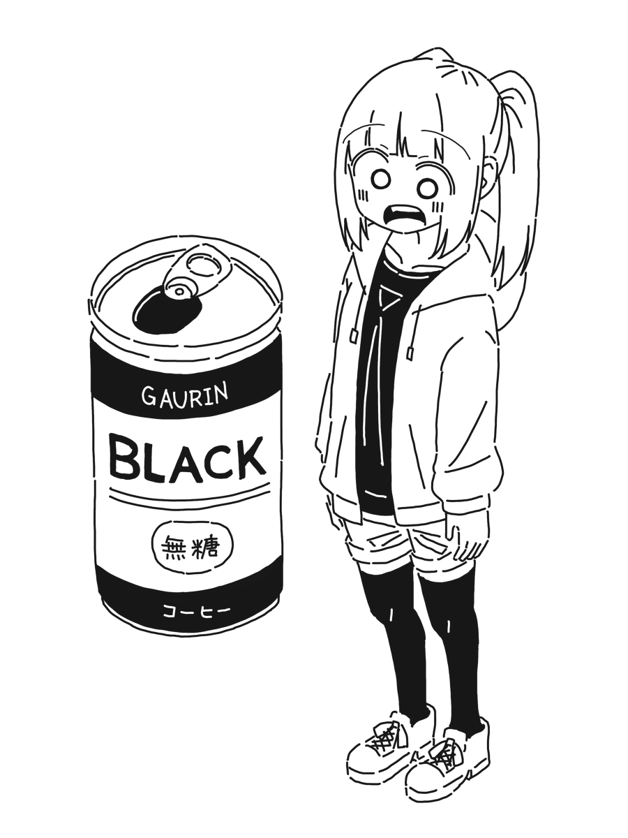 This is a pixiv picture whose title is 缶コーヒー.