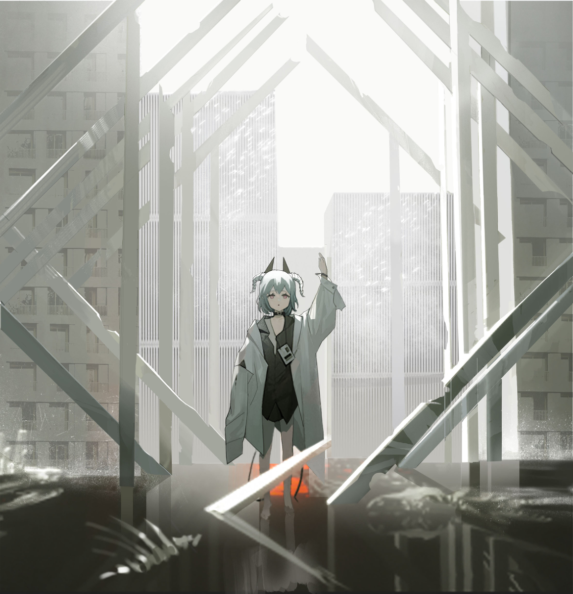 This is a pixiv picture whose title is 自家孩子oc幼体.