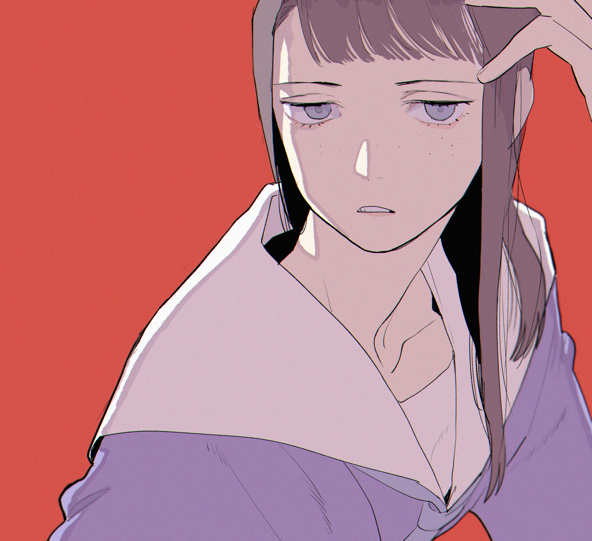 This is a pixiv picture whose title is 映像研.