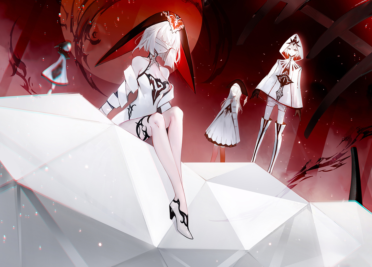 This is a pixiv picture whose title is 混沌の宴.