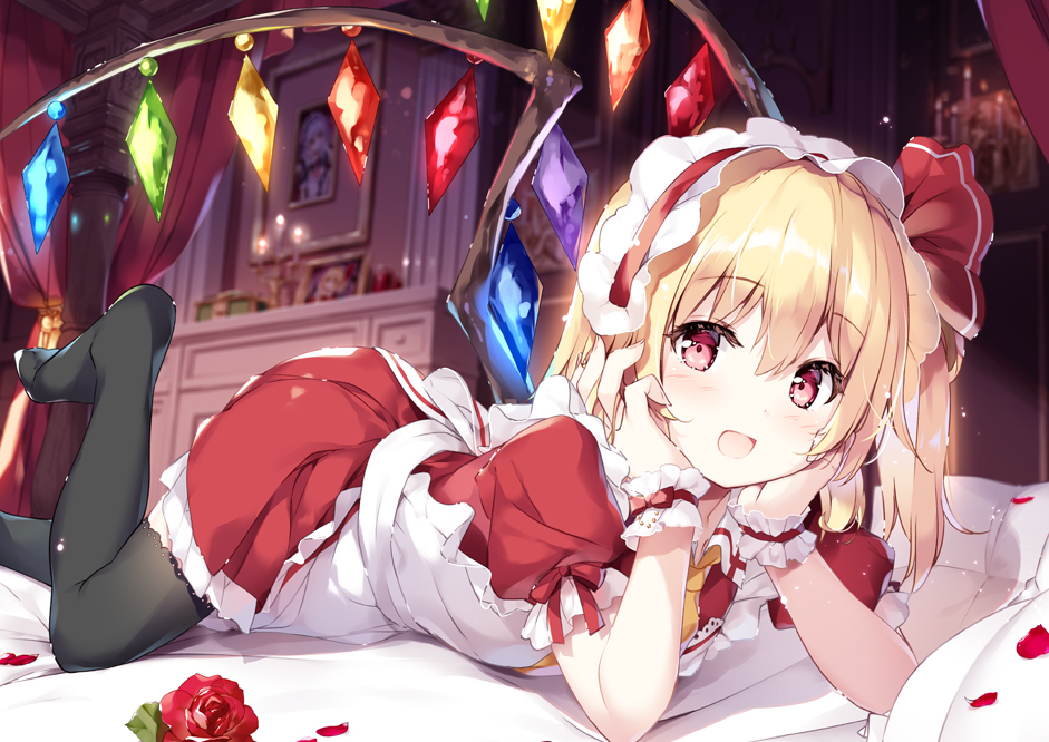This is a pixiv picture whose title is ご奉仕フランちゃん2.
