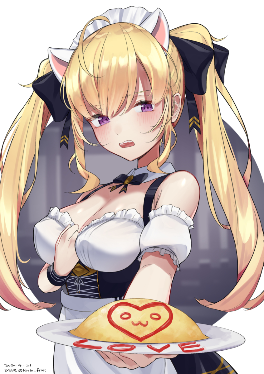This is a pixiv picture whose title is ついホンネ書いちゃった系メイド.