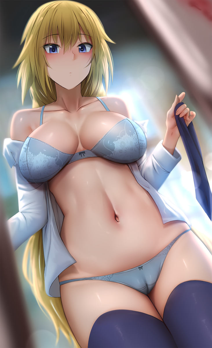 This is a pixiv picture whose title is ジャンヌ・ダルク(Fate).