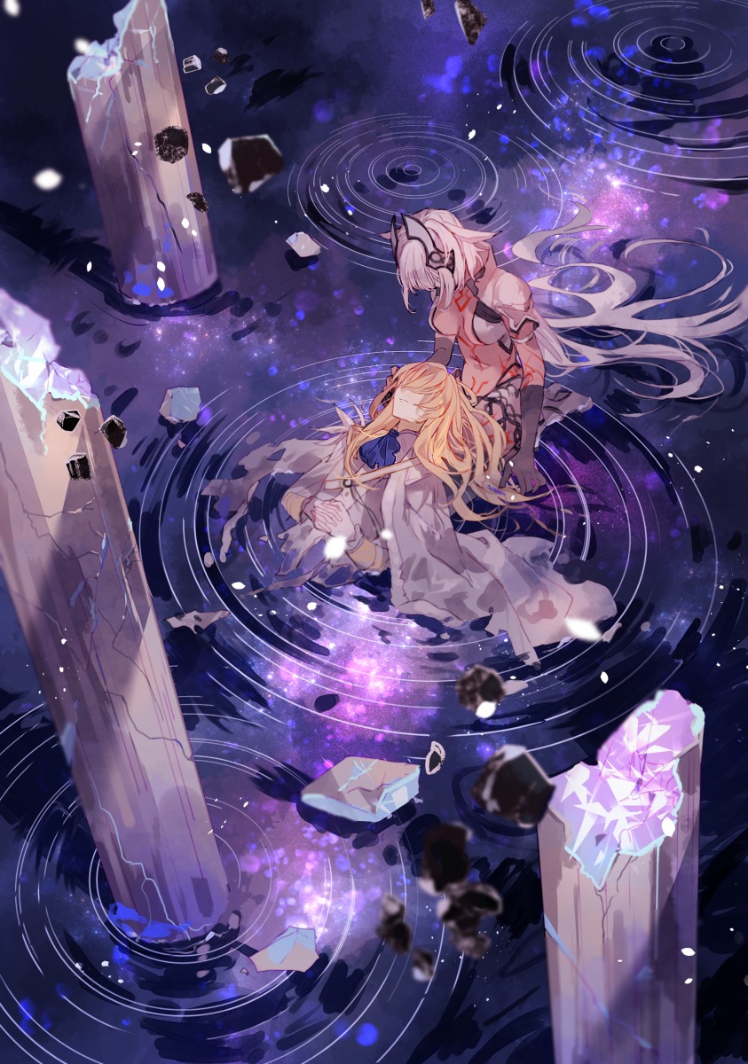 This is a pixiv picture whose title is マスター、良い夢を.