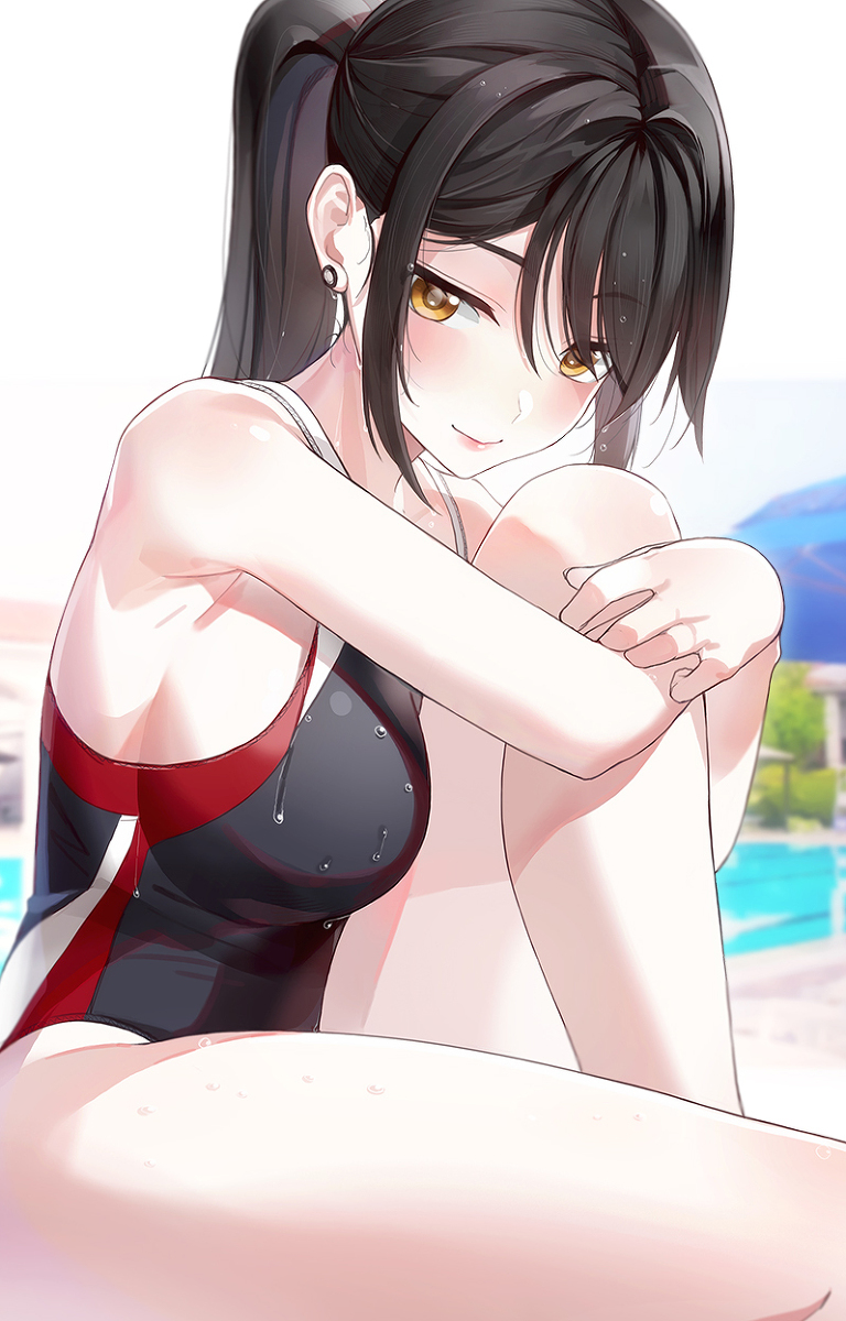 This is a pixiv picture whose title is ♥.