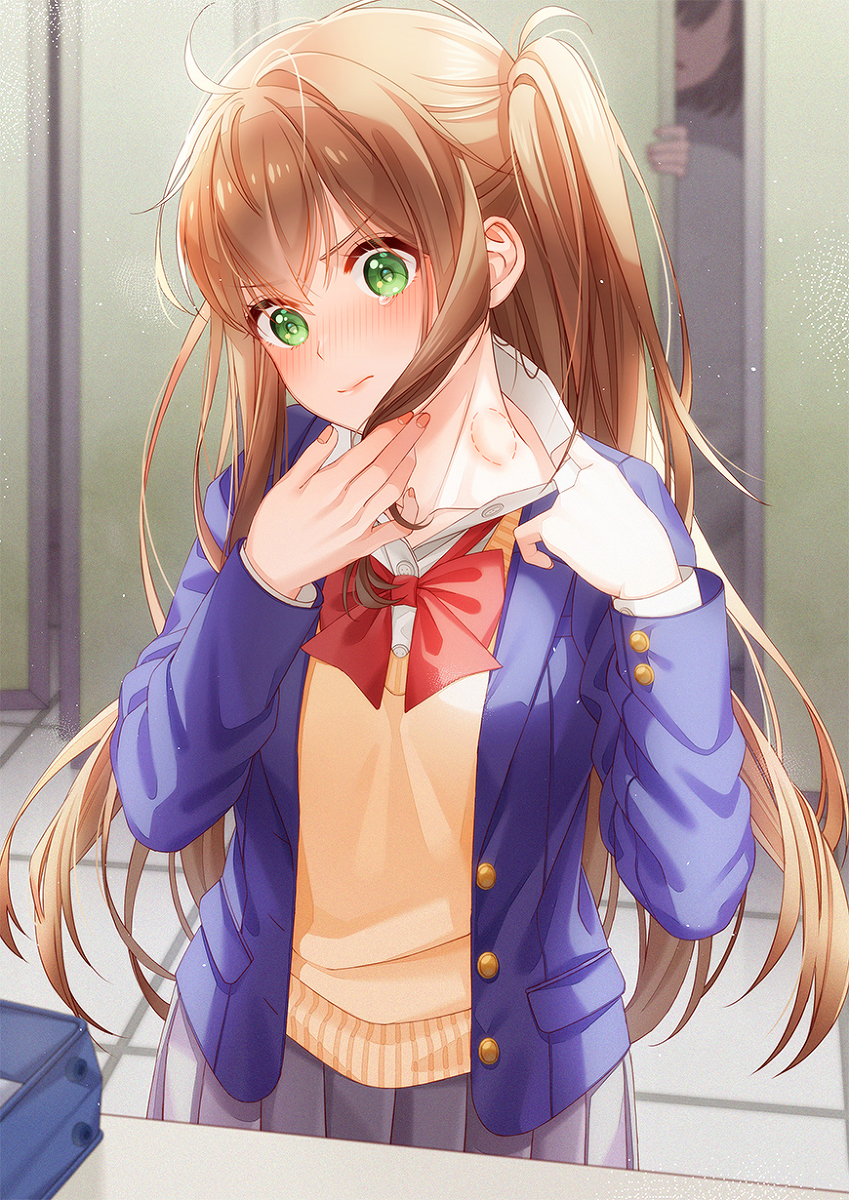 This is a pixiv picture whose title is バレるに決まってるじゃない...😢.