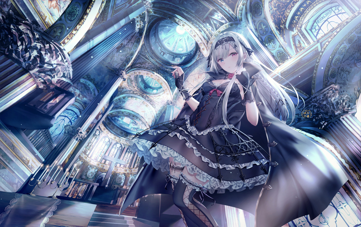 This is a pixiv picture whose title is no title.