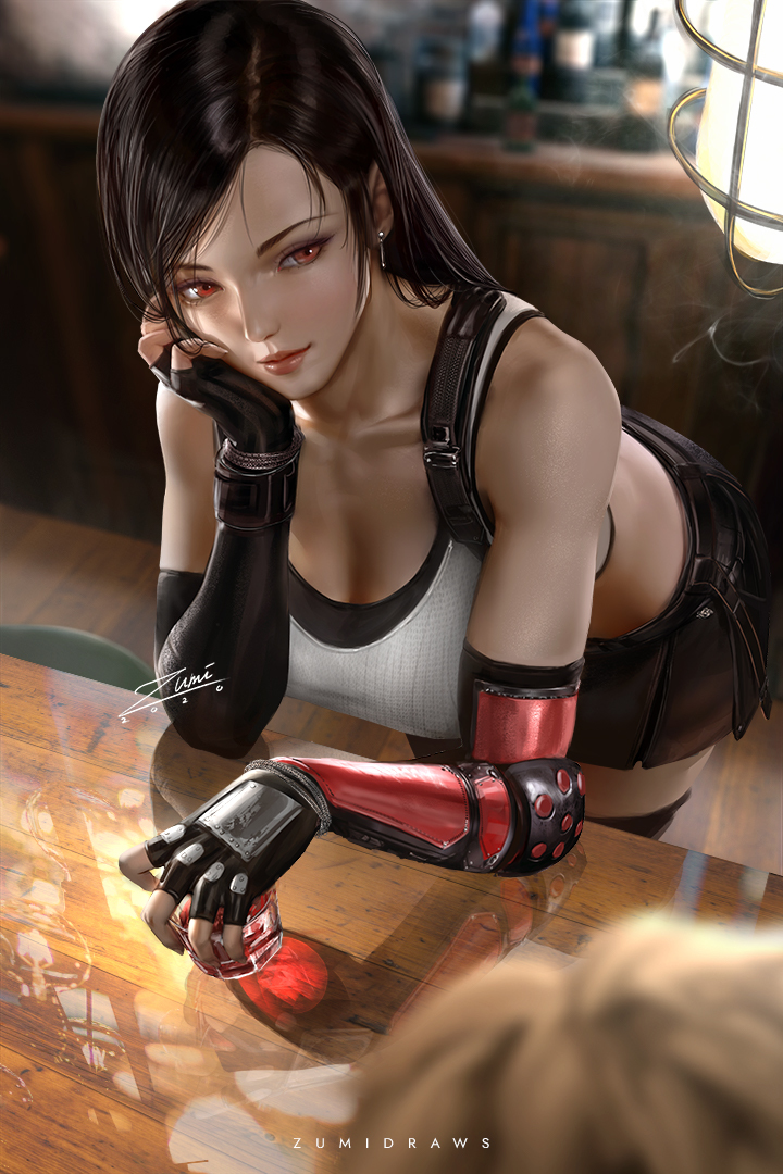 This is a pixiv picture whose title is Tifa Lockhart.