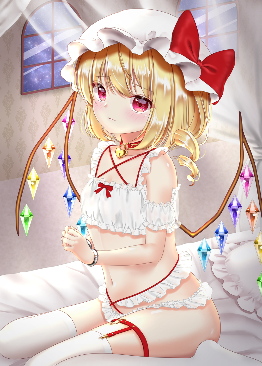 This is a pixiv picture whose title is フランちゃん捕まえた.