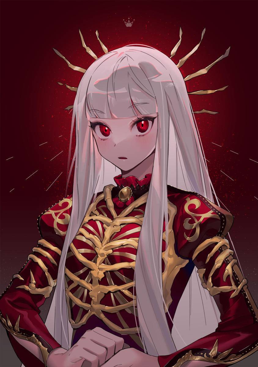 This is a pixiv picture whose title is The Red.