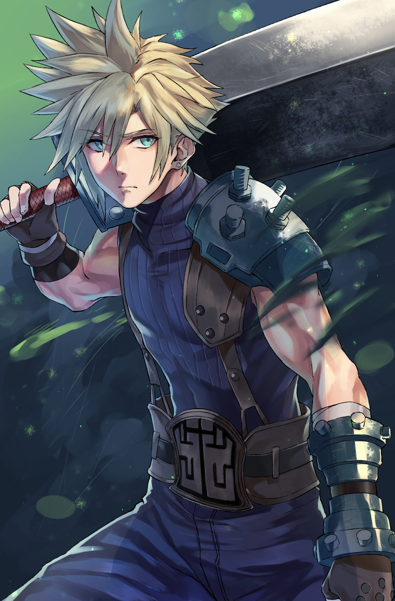 This is a pixiv picture whose title is クラウド.