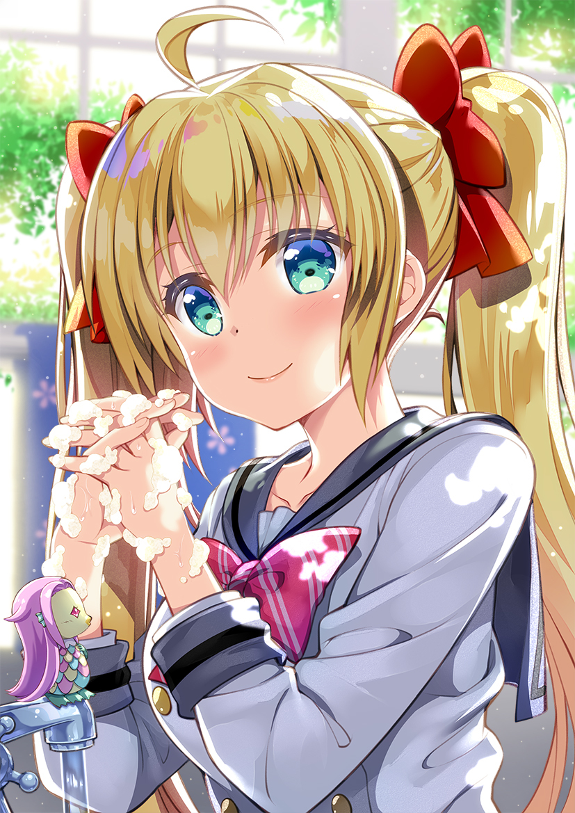 This is a pixiv picture whose title is Wash Your HANDS.