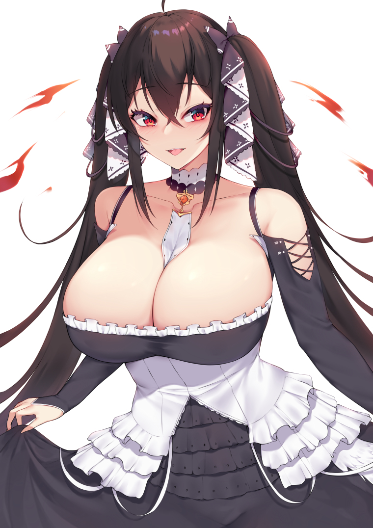 This is a pixiv picture whose title is 大鳳　フォーミダブルコスプレ.