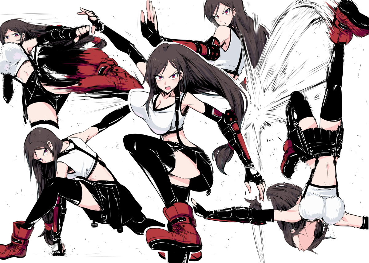 This is a pixiv picture whose title is ティファ.