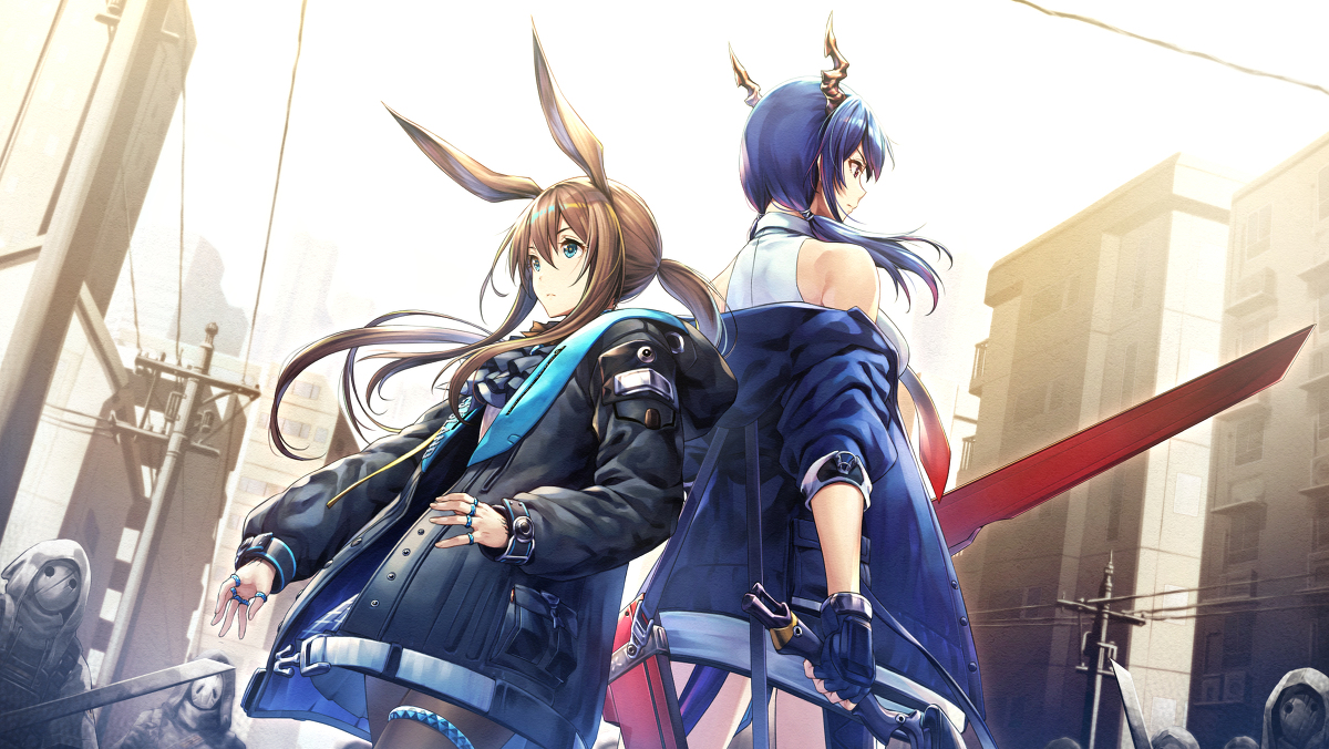 This is a pixiv picture whose title is アーミヤとチェン.