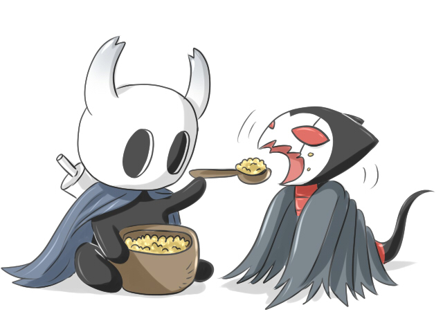 This is a pixiv picture whose title is HollowKnight合集.