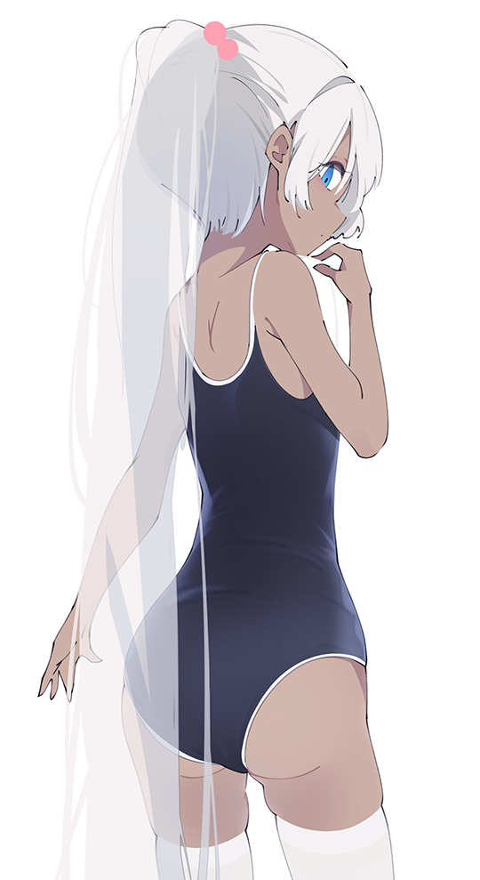 This is a pixiv picture whose title is 褐色ちゃん.