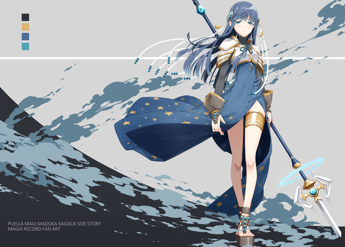 This is a pixiv picture whose title is 七海やちよ.