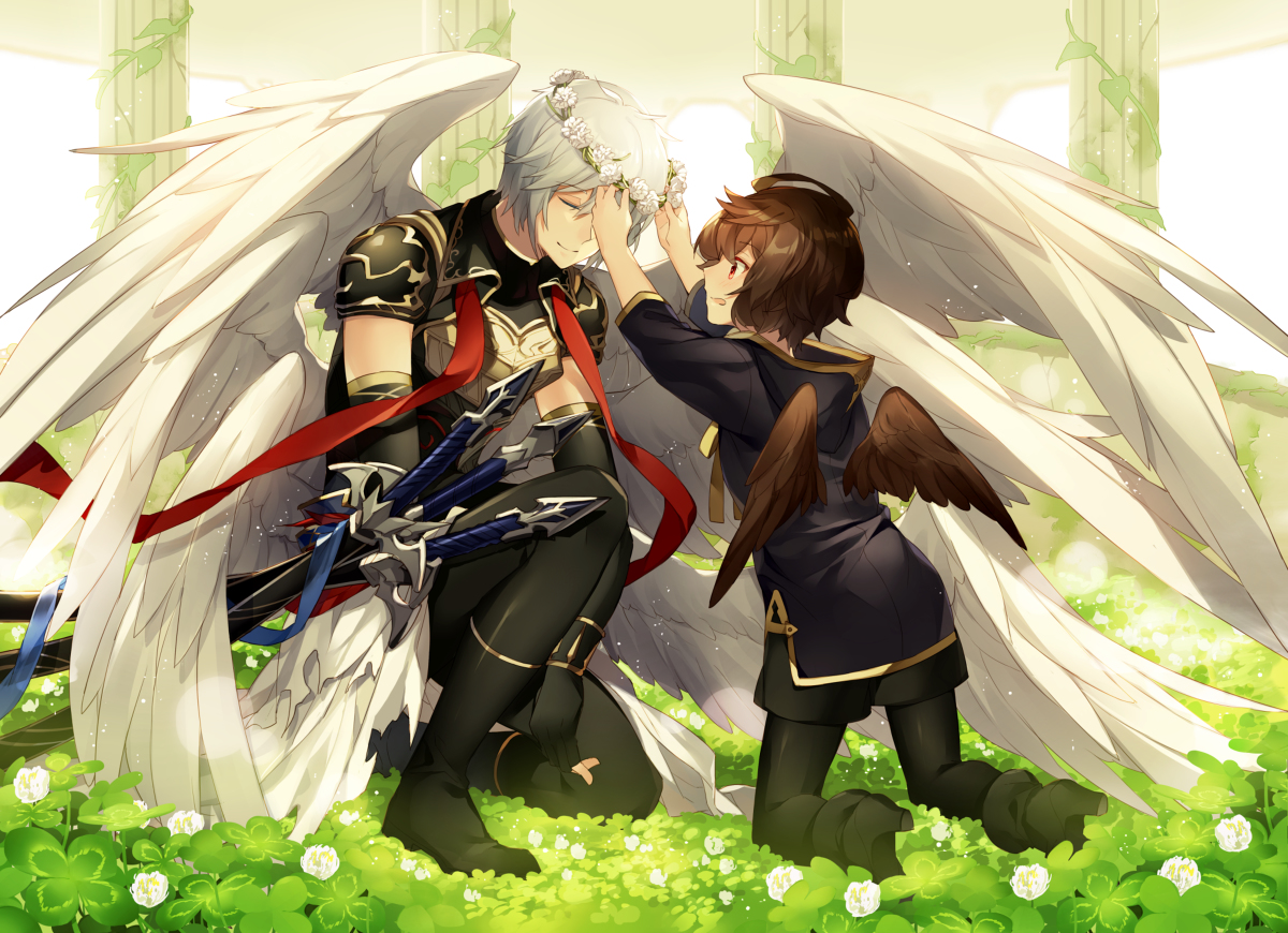 This is a pixiv picture whose title is 小さな戴冠式.