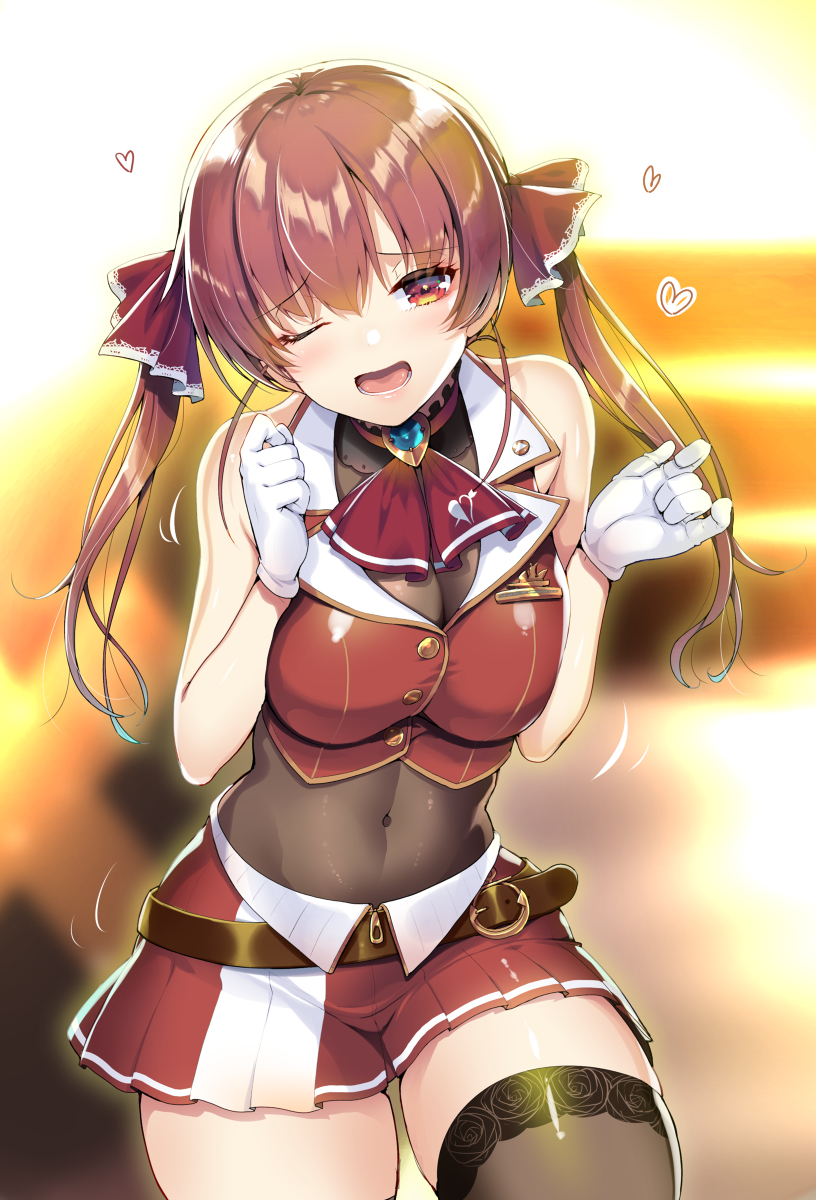 This is a pixiv picture whose title is えちえちマリン船長.