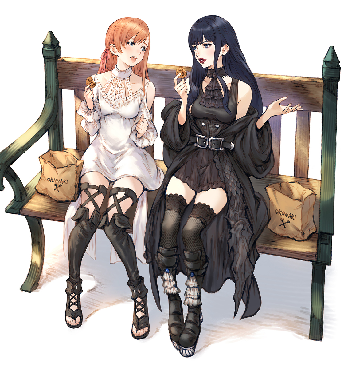 This is a pixiv picture whose title is オカワリ亭のコーヒークッキー.